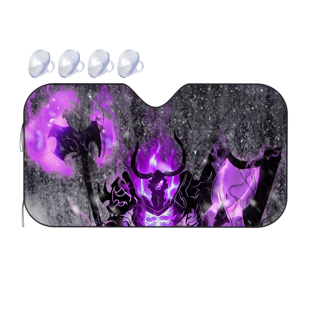 Anime Solo Leveling  Car Sunshade