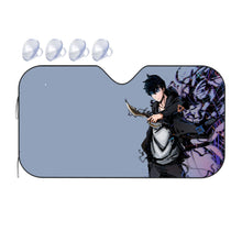 Load image into Gallery viewer, Anime Solo Leveling Car Sunshade
