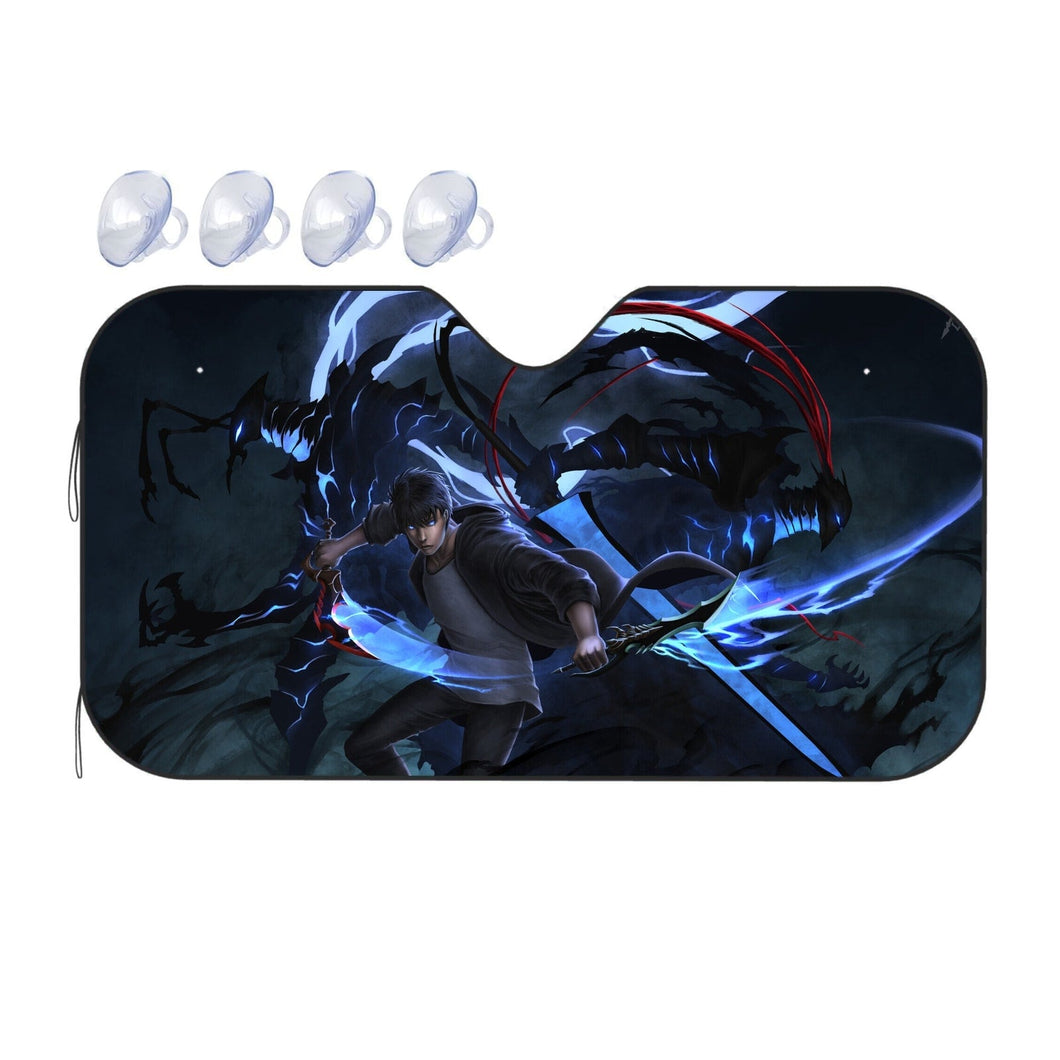 Anime Solo Leveling  Car Sunshade