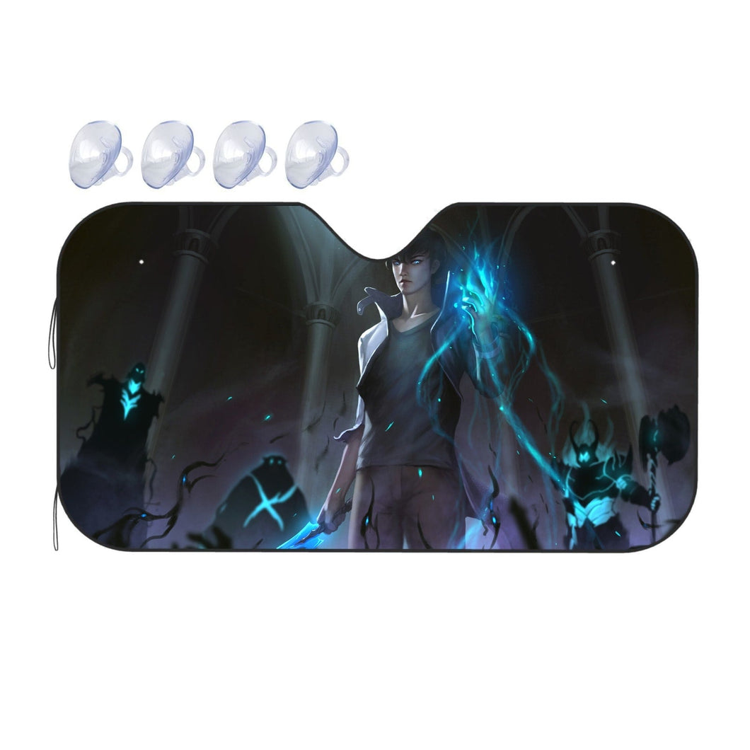 Anime Solo Leveling  Car Sunshade