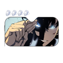 Load image into Gallery viewer, Anime Solo Leveling  Car Sunshade
