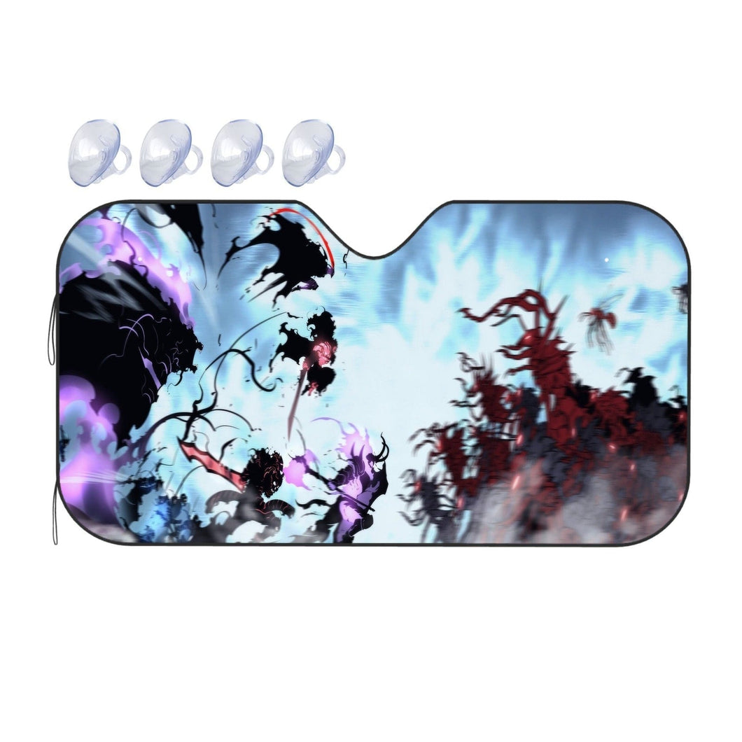 Anime Solo Leveling Car Sunshade