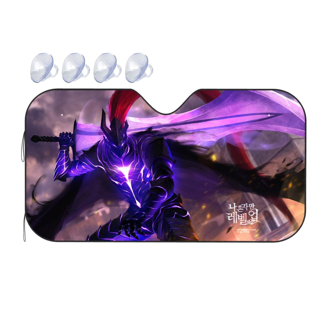 Anime Solo Leveling Car Sunshade