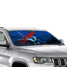 Load image into Gallery viewer, Anime Solo Leveling  Car Sunshade
