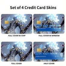 Load image into Gallery viewer, Anime Solo Leveling Credit Card Skins (4-in-1 Pack)
