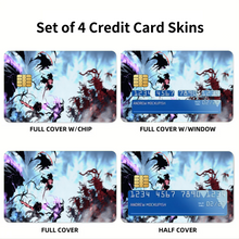 Load image into Gallery viewer, Anime Solo Leveling Credit Card Skins (4-in-1 Pack)

