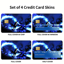 Load image into Gallery viewer, Anime Solo Leveling  Credit Card Skins (4-in-1 Pack)
