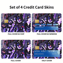 Load image into Gallery viewer, Anime Solo Leveling Credit Card Skins (4-in-1 Pack)
