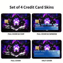 Load image into Gallery viewer, Anime Solo Leveling  Credit Card Skins (4-in-1 Pack)
