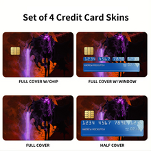 Load image into Gallery viewer, Anime Solo Leveling  Credit Card Skins (4-in-1 Pack)
