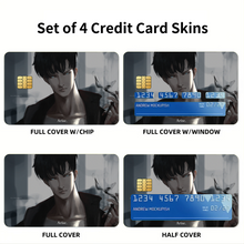 Load image into Gallery viewer, Anime Solo Leveling  Credit Card Skins (4-in-1 Pack)
