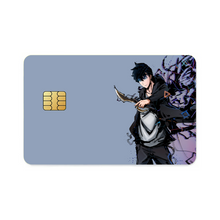 Load image into Gallery viewer, Anime Solo Leveling Credit Card Skins (4-in-1 Pack)
