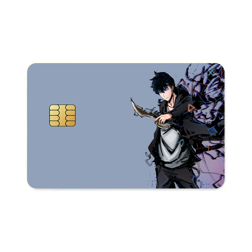 Anime Solo Leveling Credit Card Skins (4-in-1 Pack)