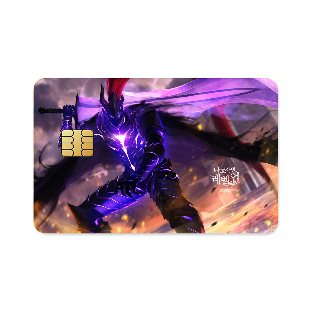 Anime Solo Leveling Credit Card Skins (4-in-1 Pack)