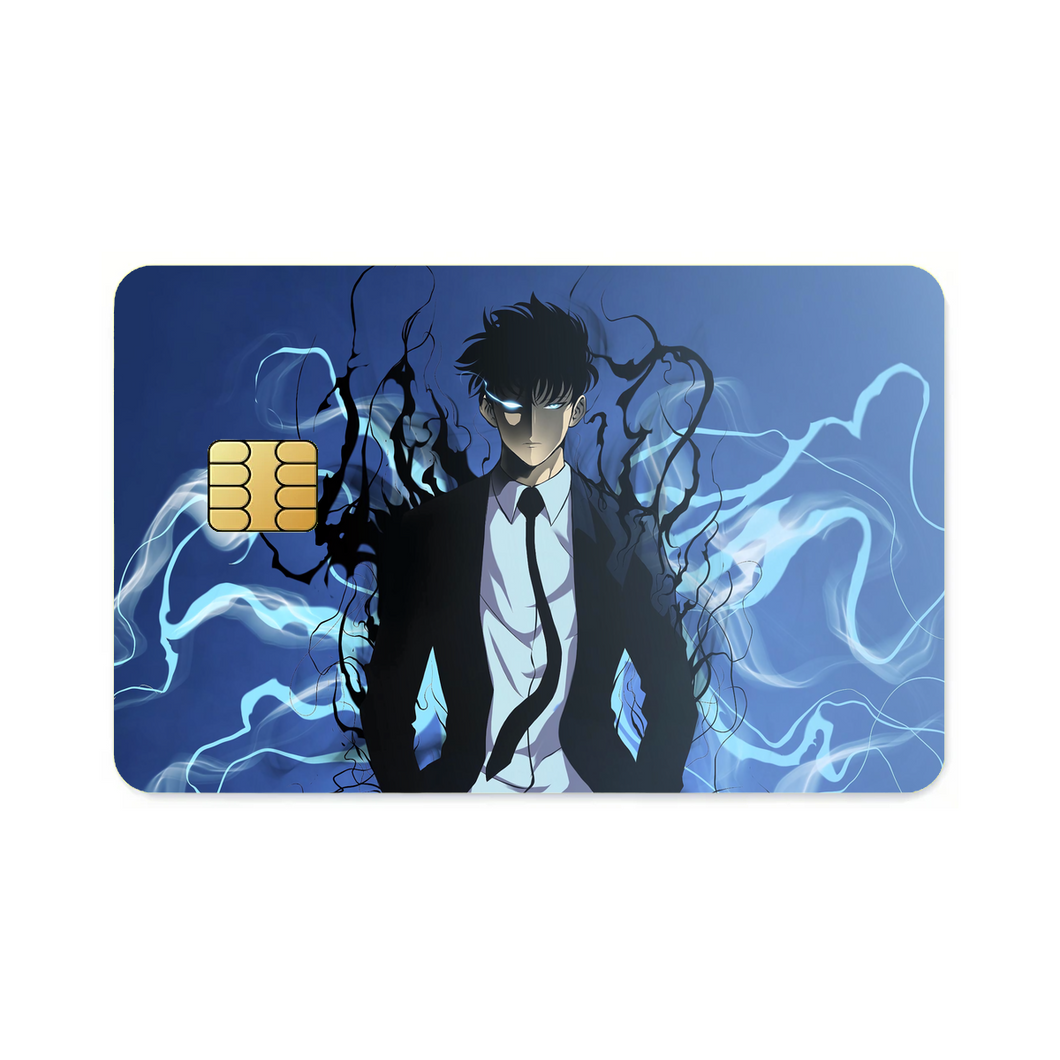 Anime Solo Leveling  Credit Card Skins (4-in-1 Pack)