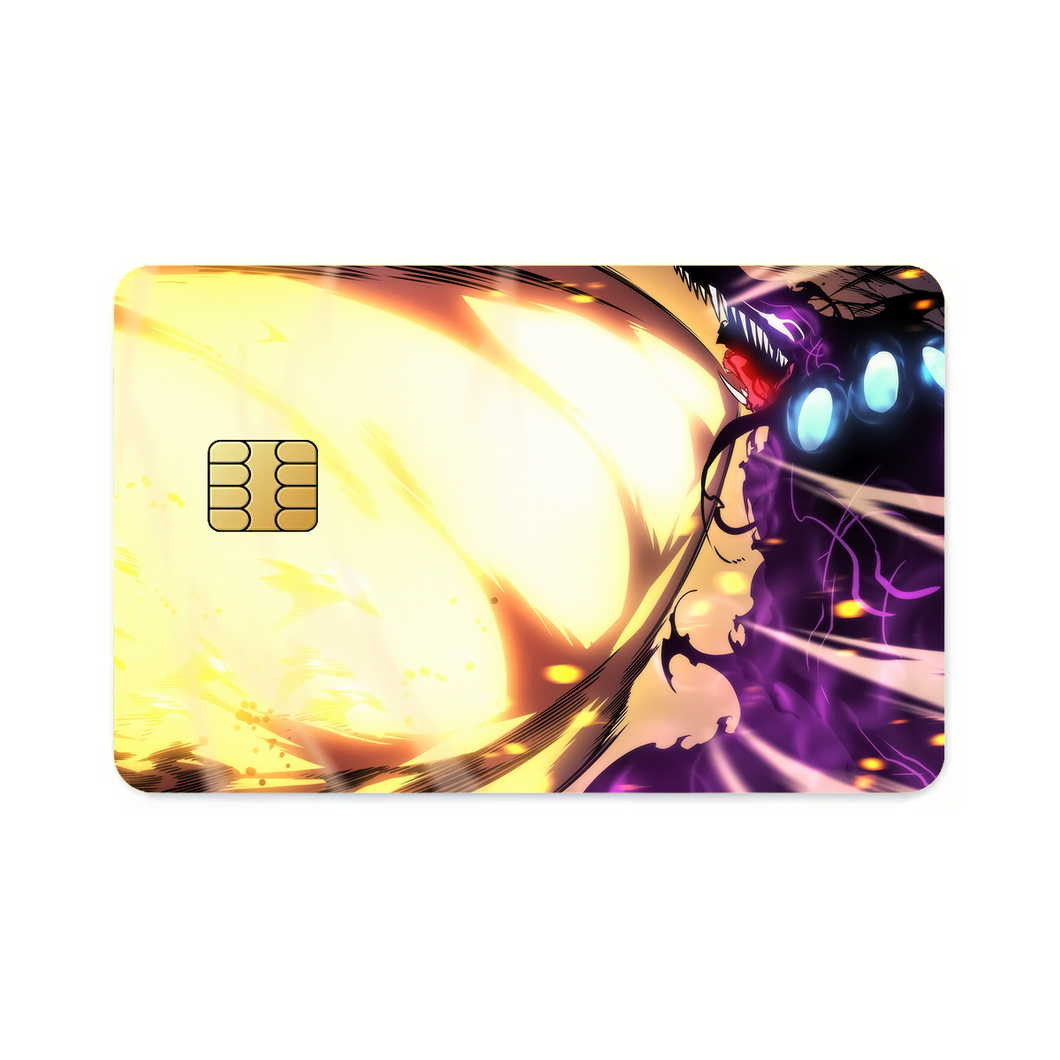Anime Solo Leveling Credit Card Skins (4-in-1 Pack)