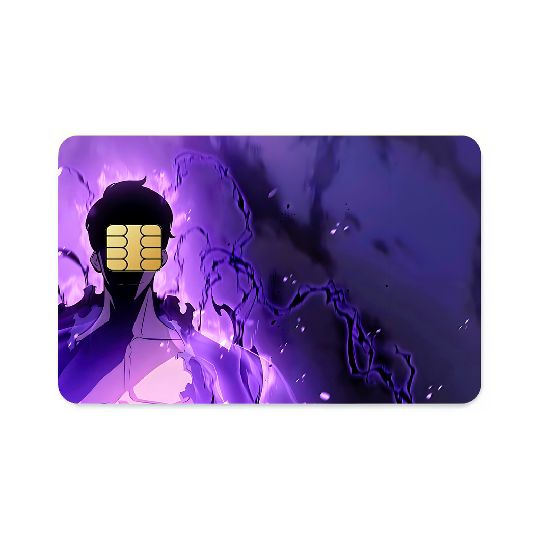 Anime Solo Leveling Credit Card Skins (4-in-1 Pack)