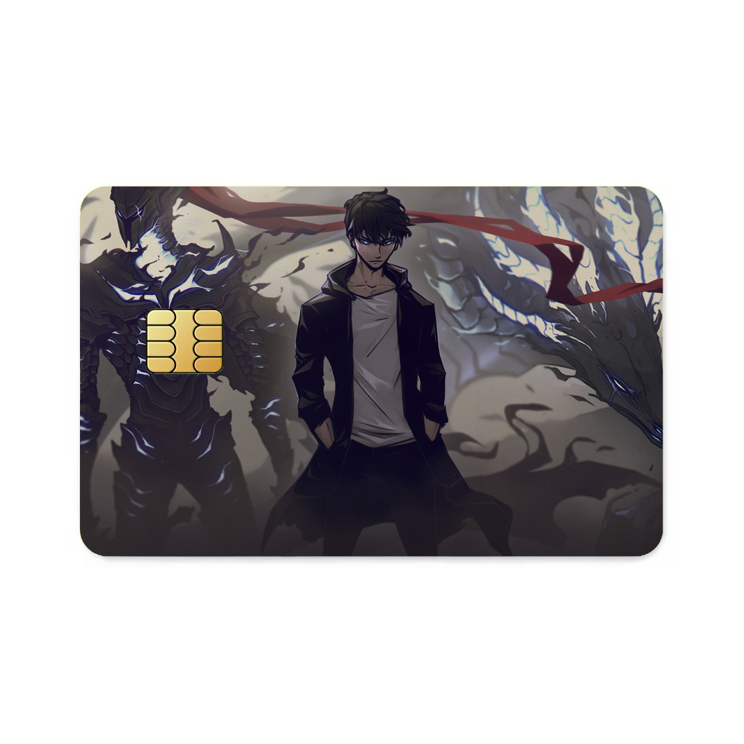 Anime Solo Leveling  Credit Card Skins (4-in-1 Pack)