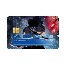 Load image into Gallery viewer, Anime Solo Leveling Credit Card Skins (4-in-1 Pack)
