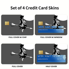 Load image into Gallery viewer, Anime Soul Eater  Credit Card Skins (4-in-1 Pack)
