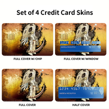 Load image into Gallery viewer, Anime Soul Eater Credit Card Skins (4-in-1 Pack)
