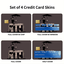Load image into Gallery viewer, Anime Soul Eater Credit Card Skins (4-in-1 Pack)
