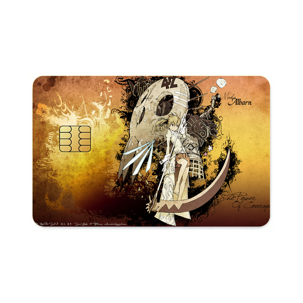 Anime Soul Eater Credit Card Skins (4-in-1 Pack)