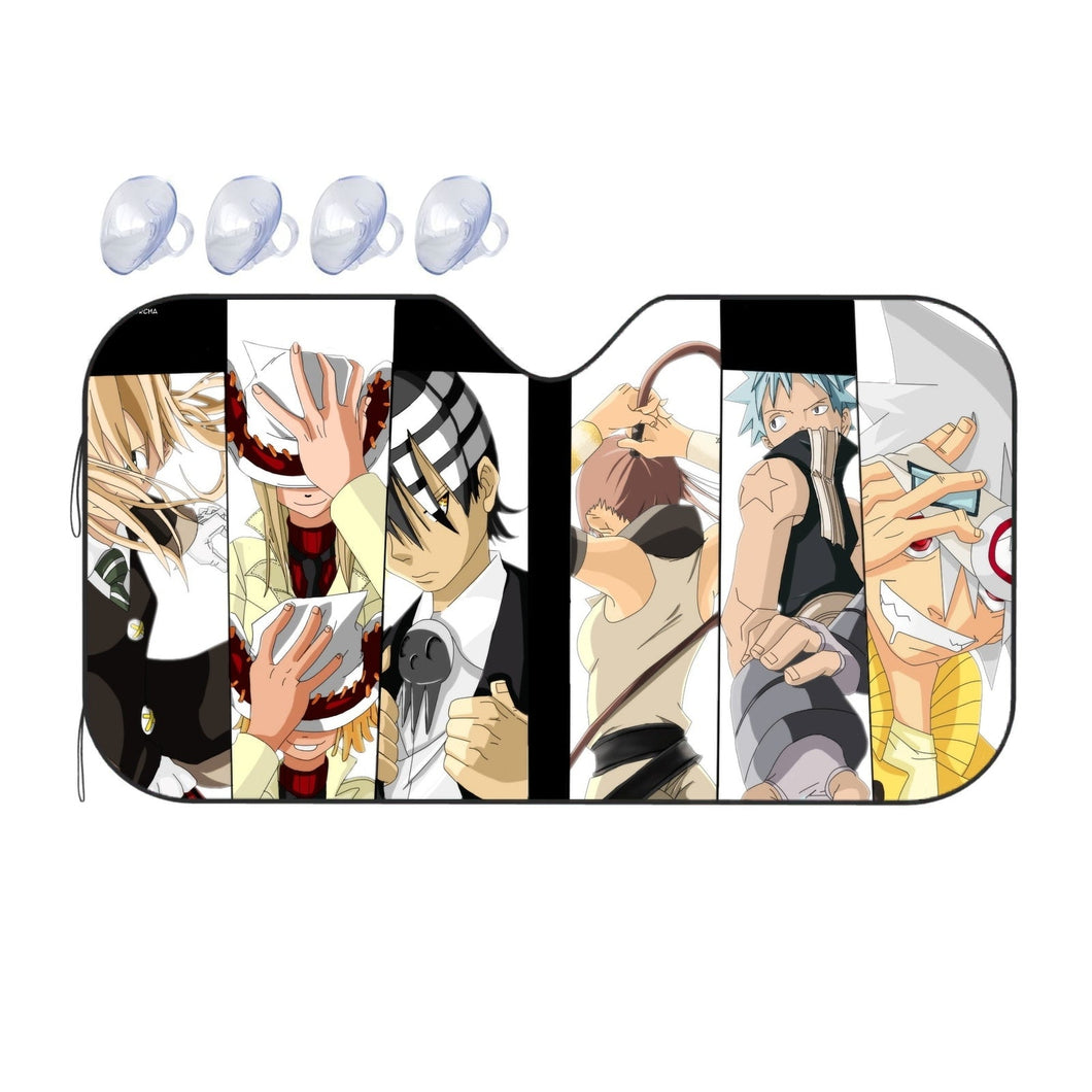 Anime Soul Eaterr Car Sunshade
