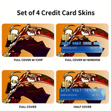Load image into Gallery viewer, Anime Soul Eaterr Credit Card Skins (4-in-1 Pack)
