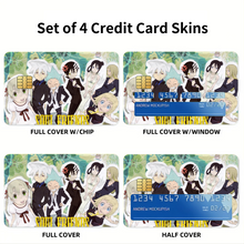 Load image into Gallery viewer, Anime Soul Eaterr Credit Card Skins (4-in-1 Pack)
