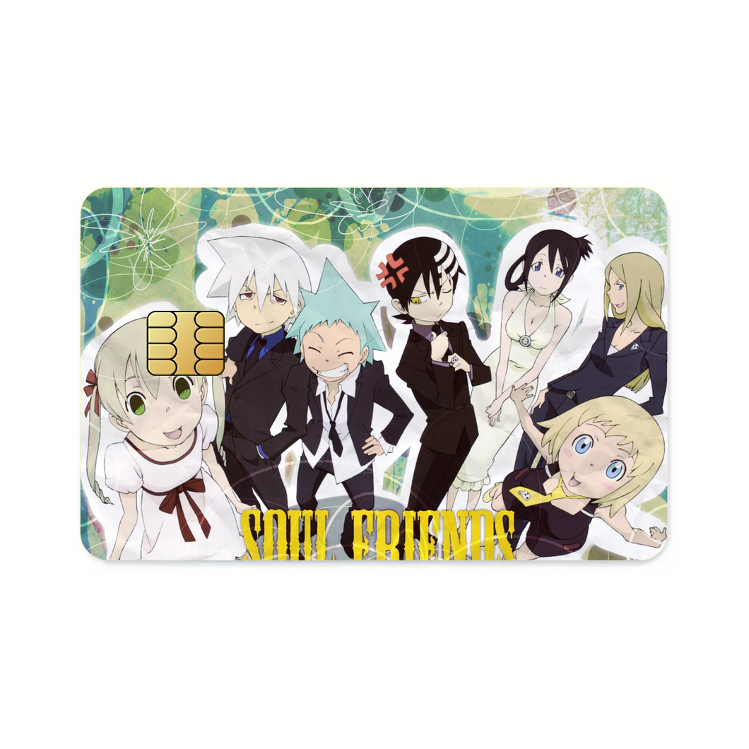 Anime Soul Eaterr Credit Card Skins (4-in-1 Pack)
