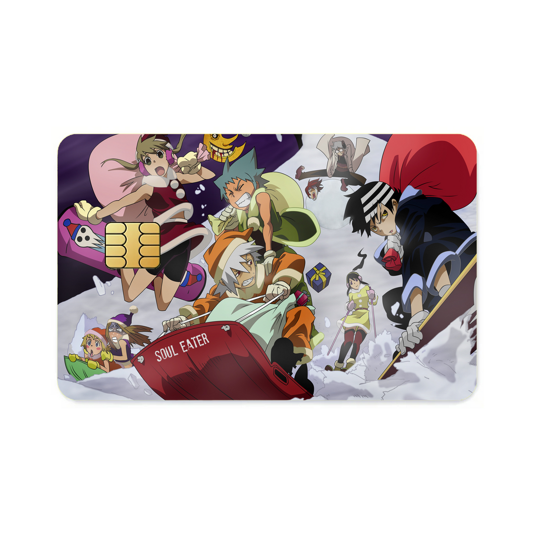 Anime Soul Eaterr Credit Card Skins (4-in-1 Pack)