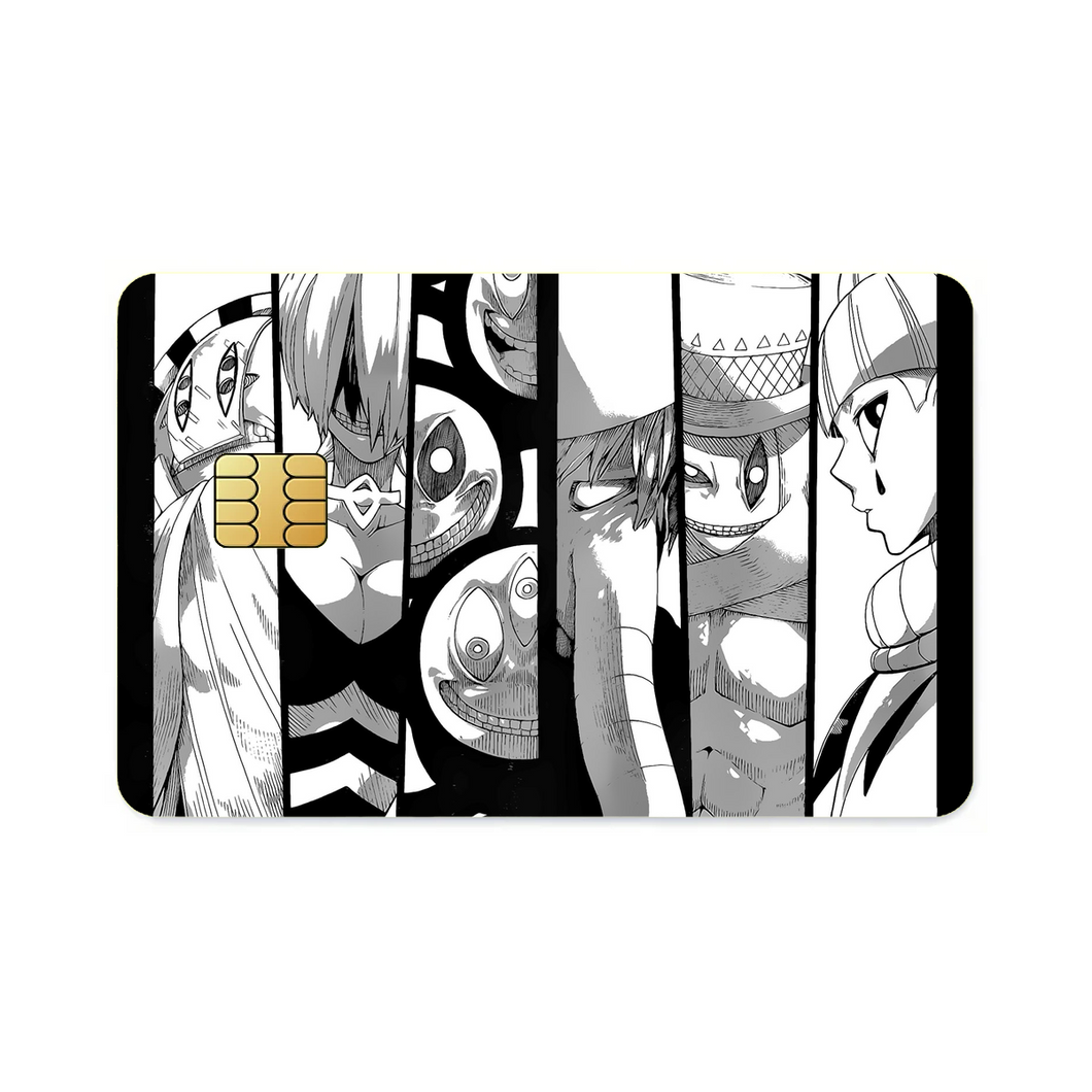 Anime Soul Eaterr Credit Card Skins (4-in-1 Pack)