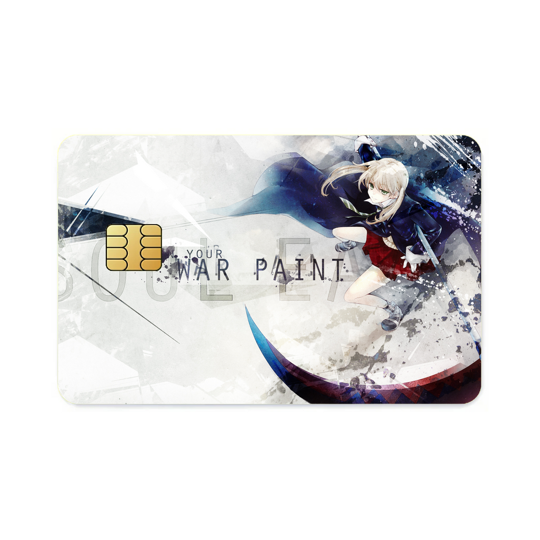 Anime Soul Eaterr Credit Card Skins (4-in-1 Pack)