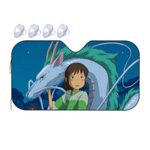 Load image into Gallery viewer, Anime Spirited Away Car Sunshade
