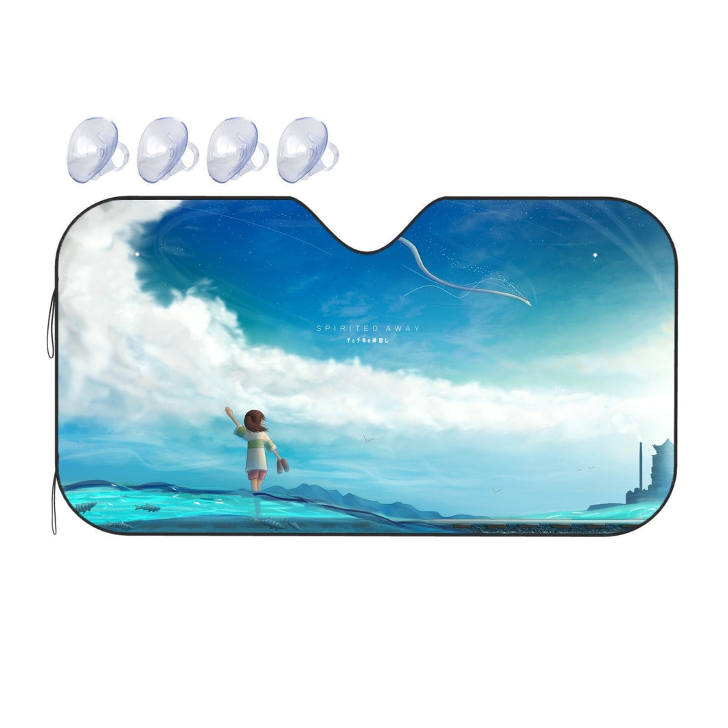 Anime Spirited Away  Car Sunshade