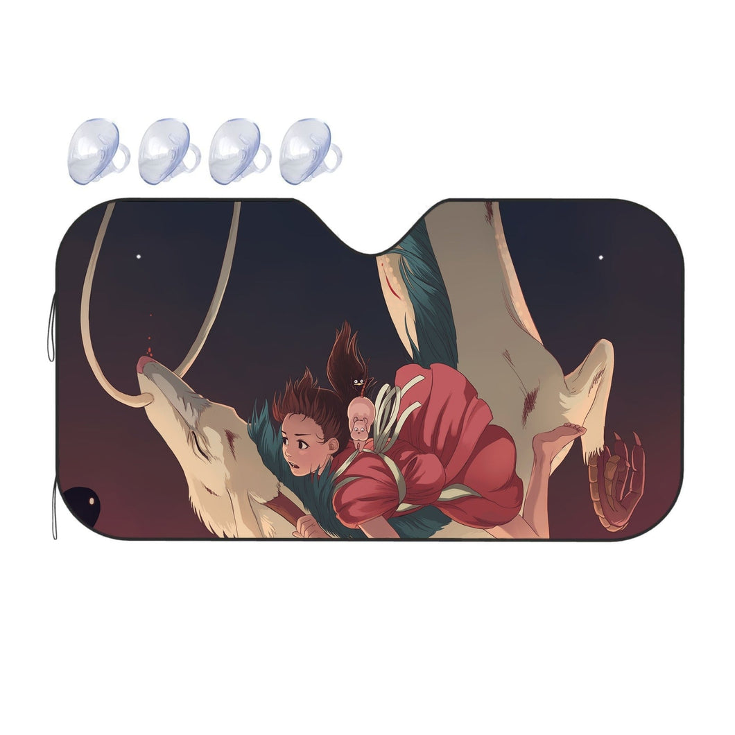 Anime Spirited Away  Car Sunshade