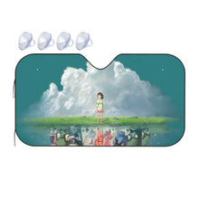 Load image into Gallery viewer, Anime Spirited Away Car Sunshade
