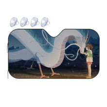 Load image into Gallery viewer, Anime Spirited Away  Car Sunshade
