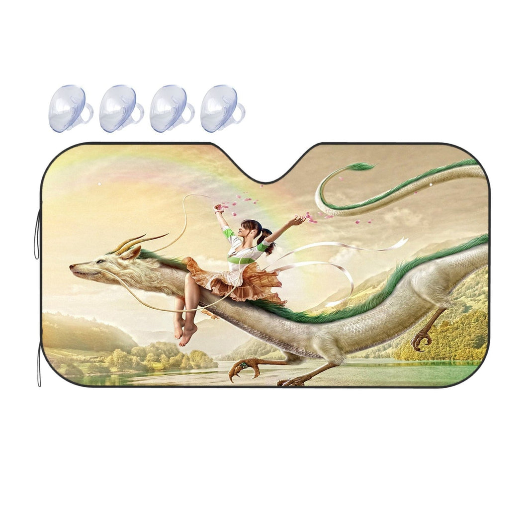 Anime Spirited Away Car Sunshade