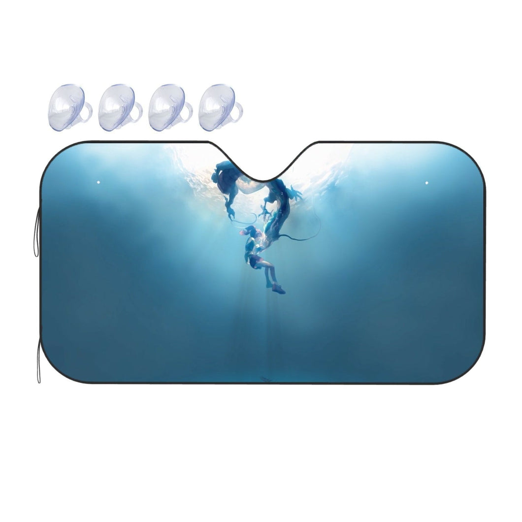 Anime Spirited Away Car Sunshade