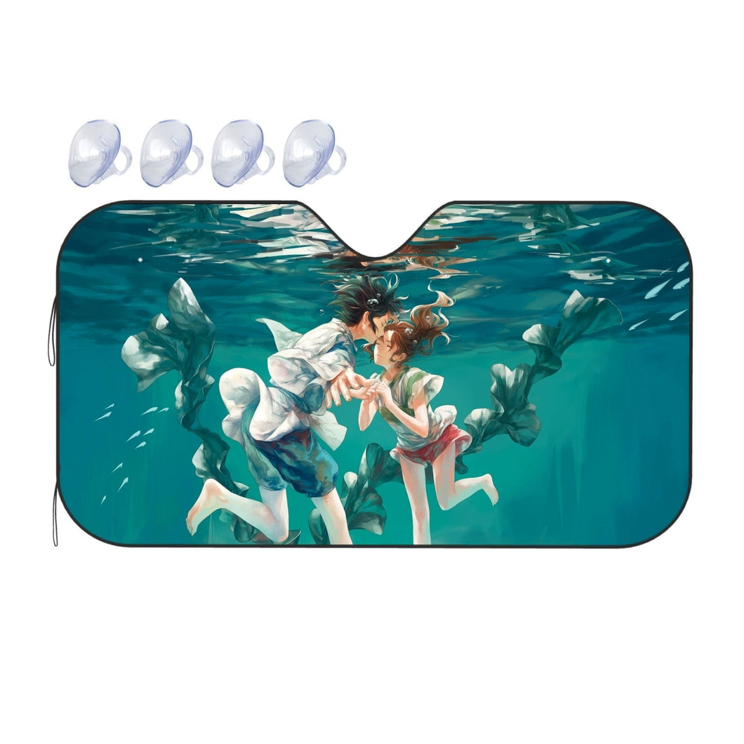 Anime Spirited Away  Car Sunshade