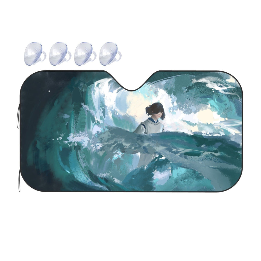 Anime Spirited Away Car Sunshade