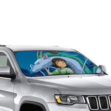 Load image into Gallery viewer, Anime Spirited Away Car Sunshade
