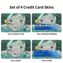 Load image into Gallery viewer, Anime Spirited Away Credit Card Skins (4-in-1 Pack)
