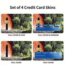 Load image into Gallery viewer, Anime Spirited Away Credit Card Skins (4-in-1 Pack)
