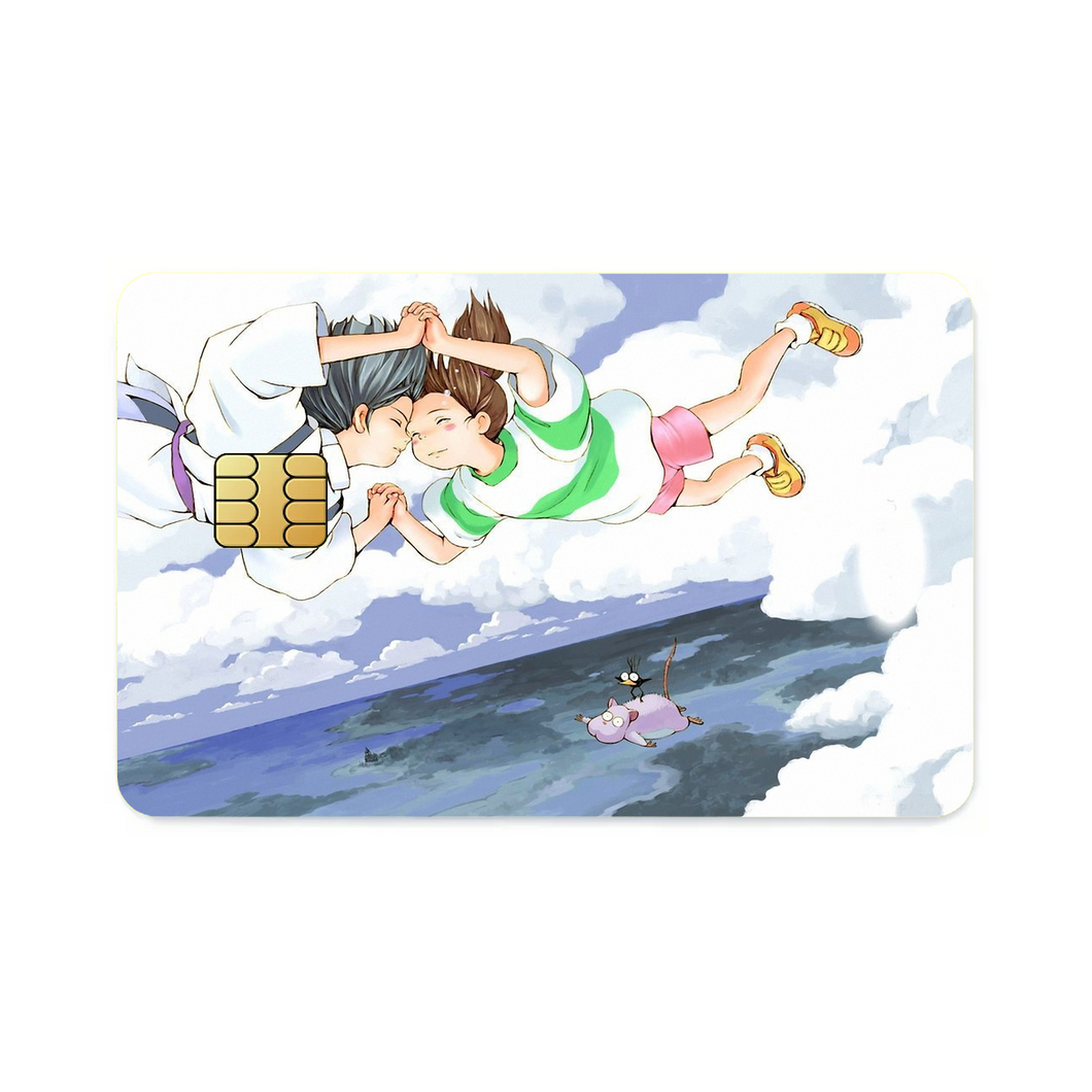 Anime Spirited Away Credit Card Skins (4-in-1 Pack)