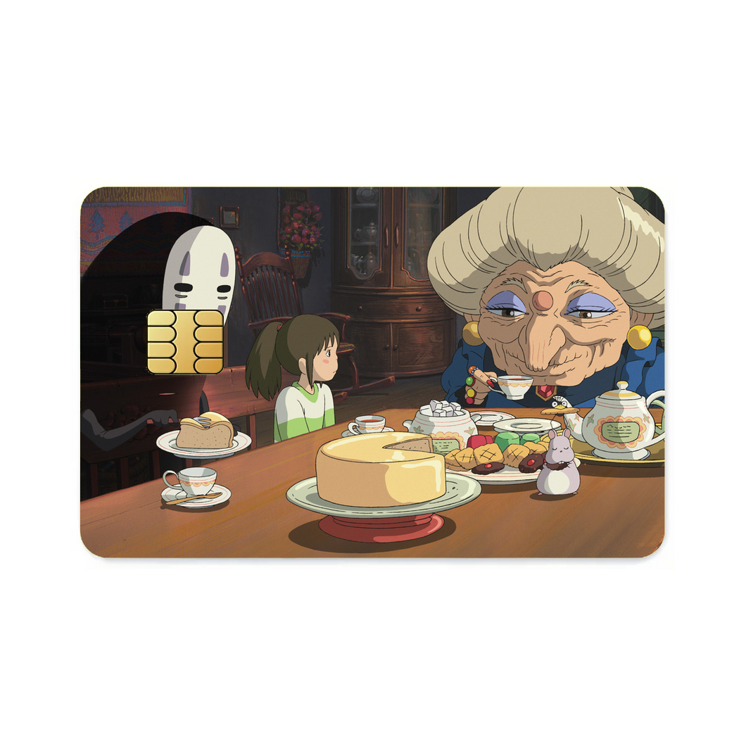Anime Spirited Away Credit Card Skins (4-in-1 Pack)