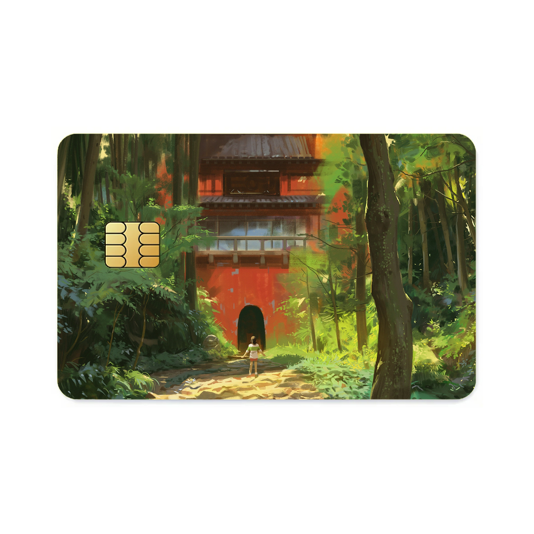 Anime Spirited Away  Credit Card Skins (4-in-1 Pack)