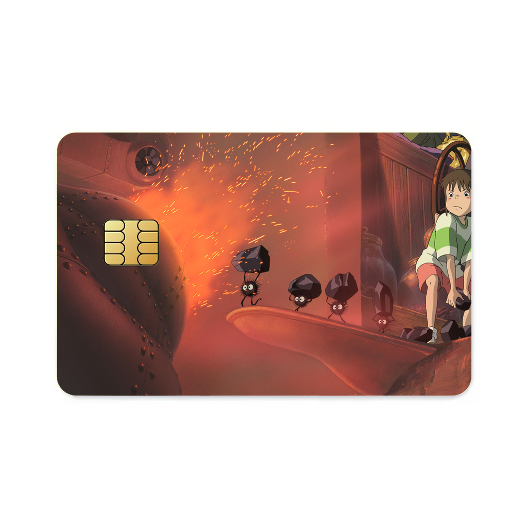 Anime Spirited Away Credit Card Skins (4-in-1 Pack)